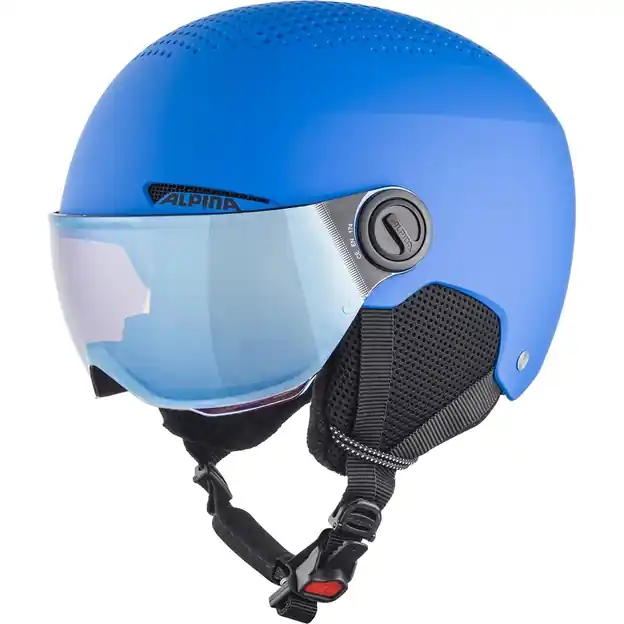 Alpina Zupo Visor Q-Lite Helm Blue Matt Kinder Kracherpreis