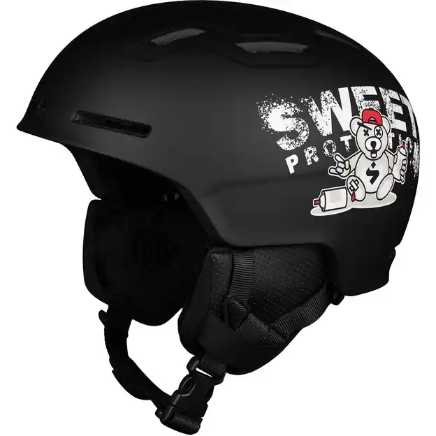 Sweet Protection Winder Helm Black Teddy Kinder Online Kaufen