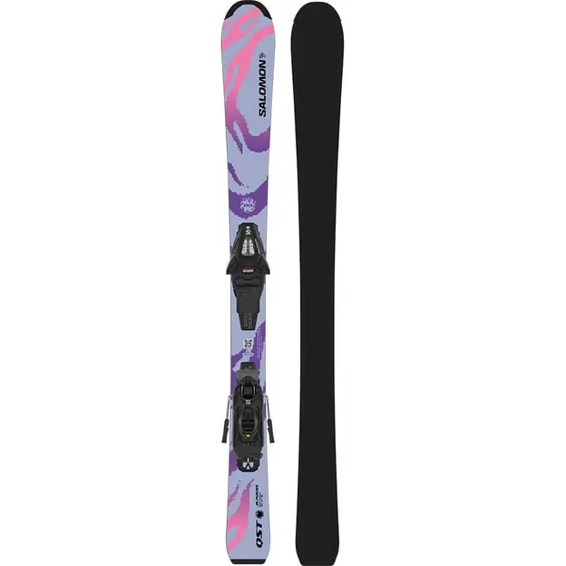 Salomon QST Jr S + C5 26/27 Ski mit Bindung Kinder Finale Aktion