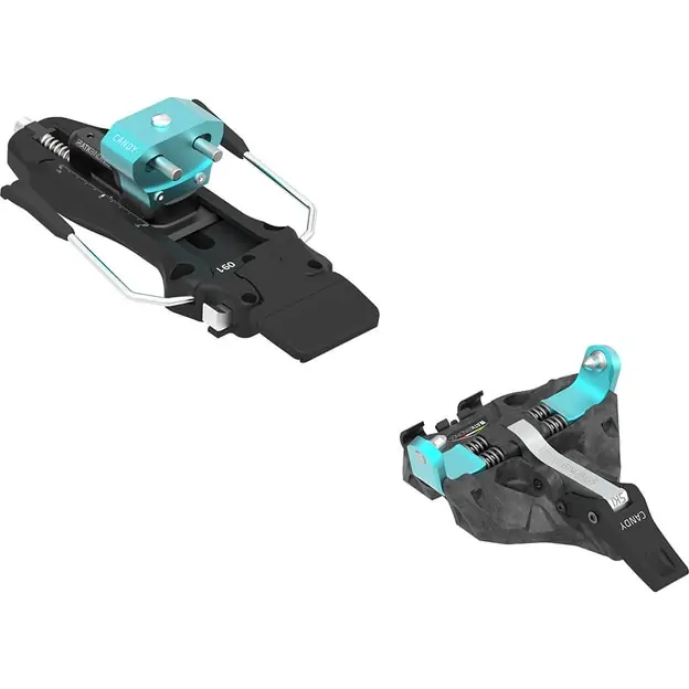 Preisreduziert ATK Candy 5 inkl. Stopper Tourenskibindung Black / White / Lightblue Kinder