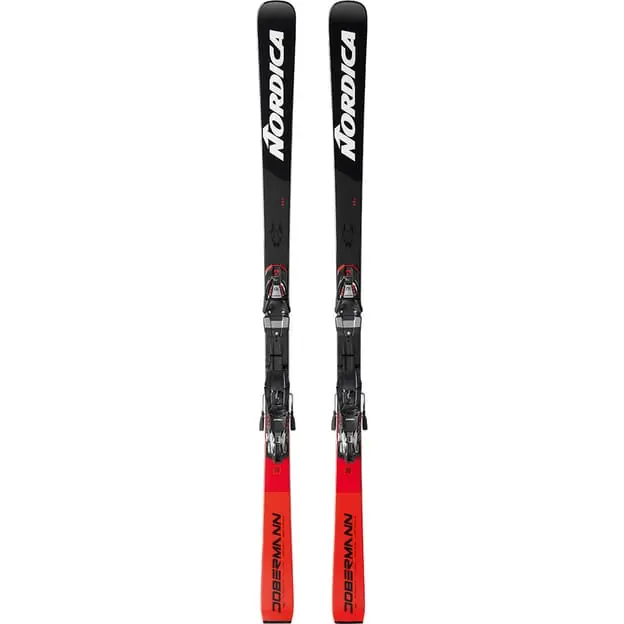Nordica Dobermann GSJ Plate + Comp 10 25/26 Ski mit Bindung Kinder Neue Kollektion