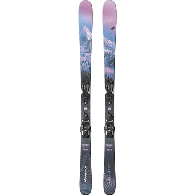 Nordica Santa Ana 80 S + JR 7.0 FDT 26/27 Ski mit Bindung Kinder Jetzt Kaufen