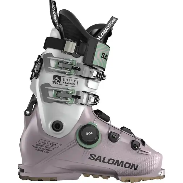 Wochenendangebot Salomon Shift Supra Boa 130 GW Skischuhe Nirvana / Cool Gray / Shale Green Herren