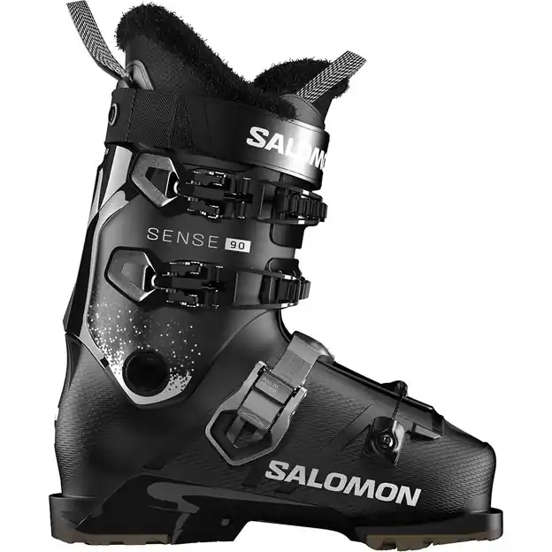 Preis Gesenkt Salomon Sense 90 GW W Skischuhe Black / White Damen