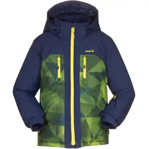 Preisreduziert Kamik Jeremy CB Skijacke Olive Kinder