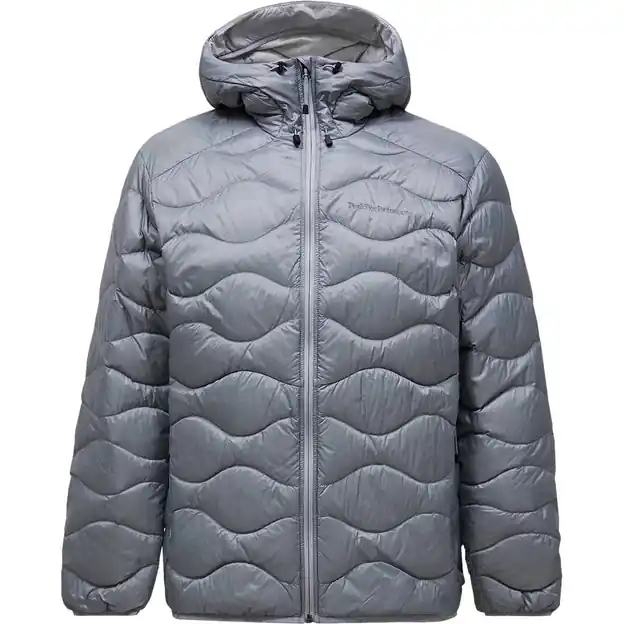 Finale Aktion Peak Performance Helium Down Hood Daunenjacke Lt Grey / Antarctica Herren