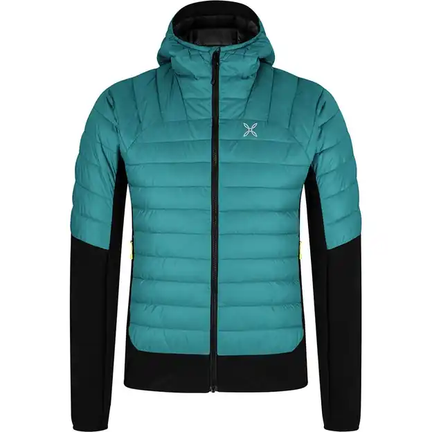 Montura Peak Hybrid Isolationsjacke Steel Blue / Sunny Lime Herren Sofort Bestellen