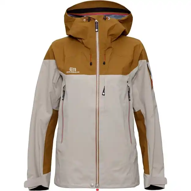 Expressversand Elevenate Bec De Rosses XI Skijacke Pecan Brown Damen
