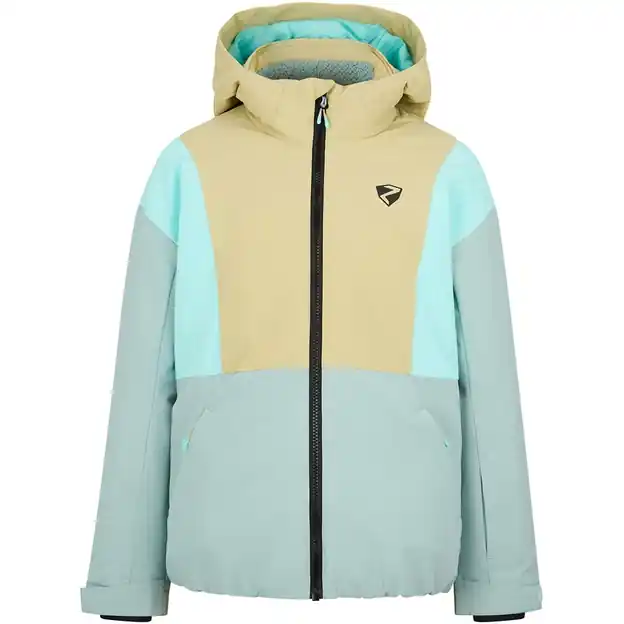 Ziener Abbe Skijacke Dried Eucalyptus Kinder Rabatt