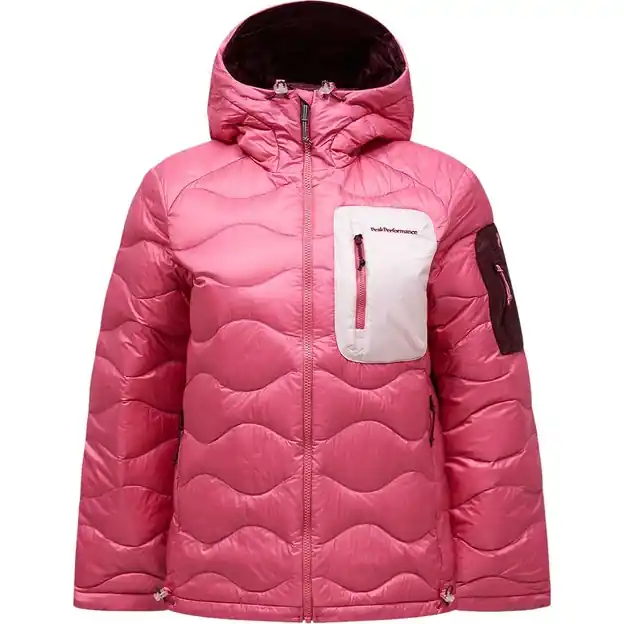 Peak Performance Helium Utility Down Hood Daunenjacke Mountain Blush / Frosted Blossom Damen Angebot