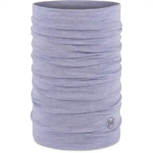 Buff Merino Midweight Neckwarmer Melange Iris Expressversand