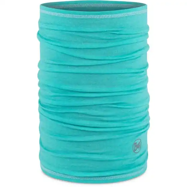 Buff Merino Lightweight Neckwarmer Solid Sea Green Markenware