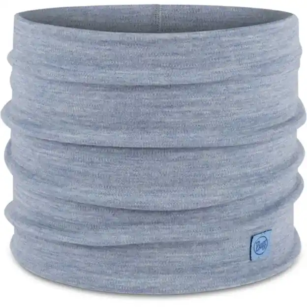 Buff Merino Heavyweight Neckwarmer Solid Light Blue Neu Im Sortiment