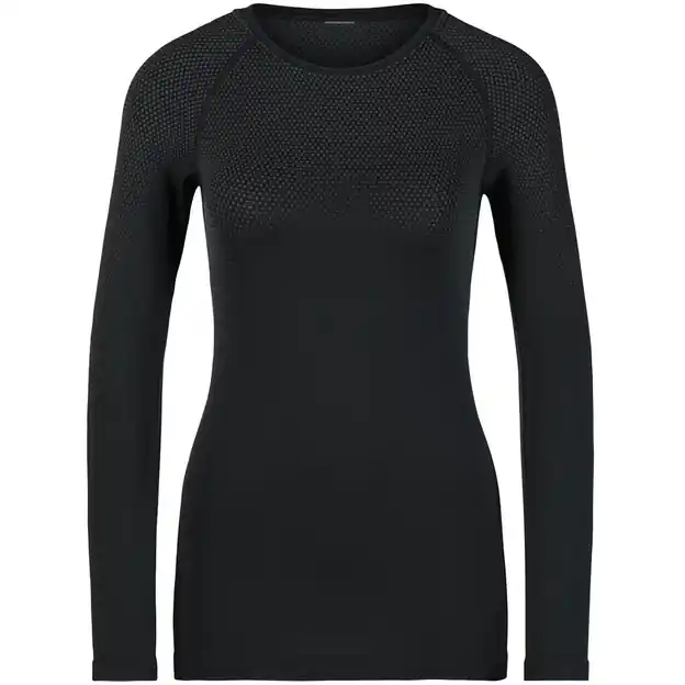Odlo Performance Light Funktionsshirt Lang Black Damen Zertifiziert