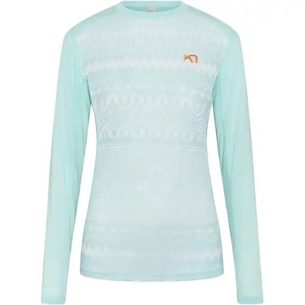 Kari Traa Live Funktionsshirt Lang Bright Turquoise Damen Neuheit