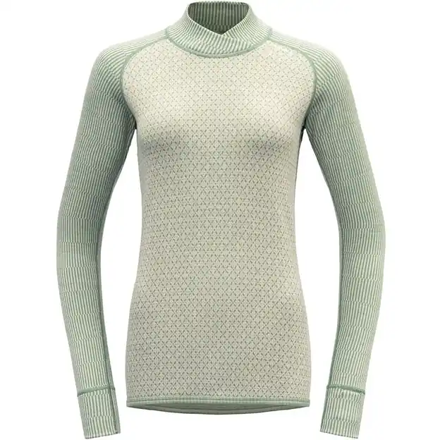 Garantierte Lieferung Devold Kvitegga Merino 230 Funktionsshirt Lang Raw White Damen
