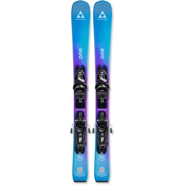 Fischer One (70-90cm) + FS 4 GW CA JRS 26/27 Ski mit Bindung Kinder Nur Für Kurze Zeit