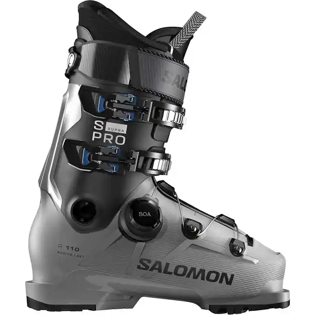 Salomon S/Pro Supra BOA R110 Skischuhe Steel Gray / Black / Race Blue Herren Abverkauf