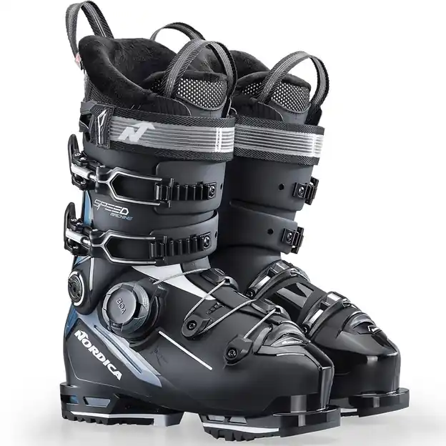 Nur Für Kurze Zeit Nordica Speedmachine 3 Boa 95 W Skischuhe Black / Light Blue / White Damen