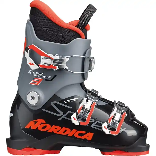 Nordica Speedmachine J 3 Skischuhe Black / Grey / Red Kinder Heißes Angebot