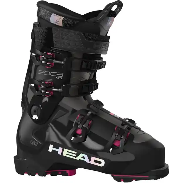 Billig Head Edge 95 W HV GW Skischuhe Black / Fuchsia Damen
