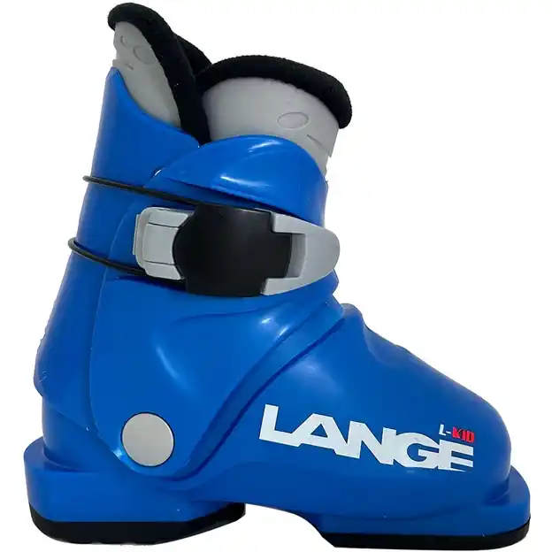 Rabatt Lange L-kid Skischuhe Vibrant Blue Kinder