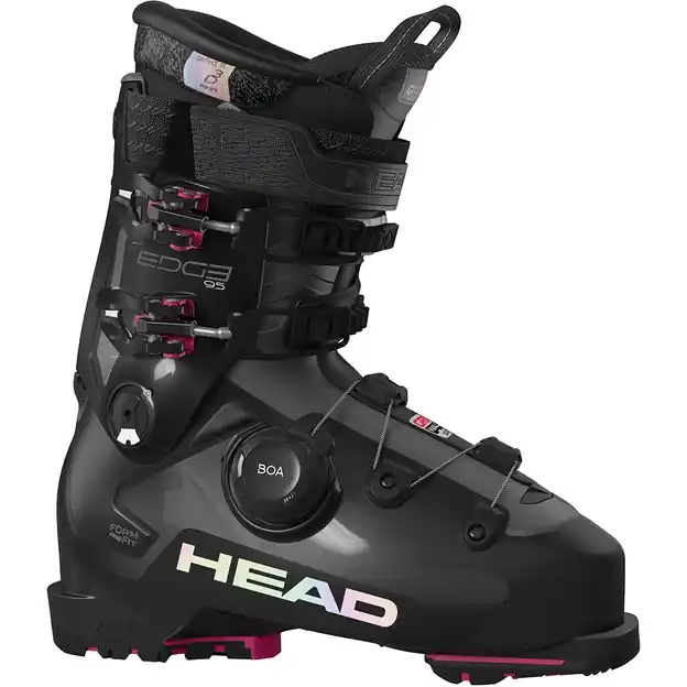 Head Edge 95 W HV GW Boa Skischuhe Black / Fuchsia Damen Preis Gesenkt
