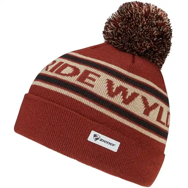 Ziener Ikuto Mütze Woody Brown Kinder Abverkauf