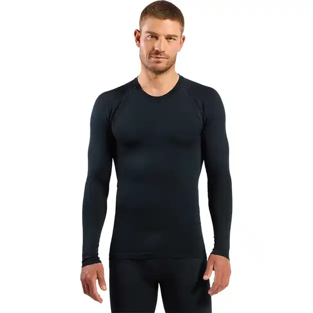 Sonderaktion Odlo Performance Warm Funktionsshirt Lang Black Herren