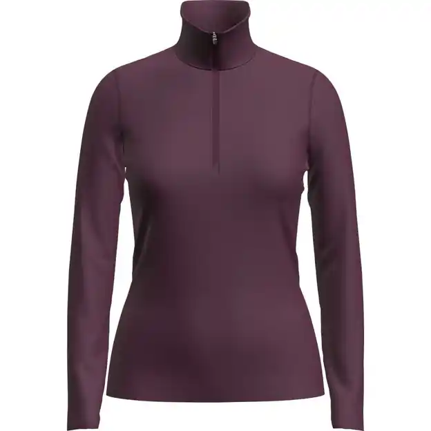 Neuheit Icebreaker Oasis Funktionsshirt Lang DK / Berry Damen