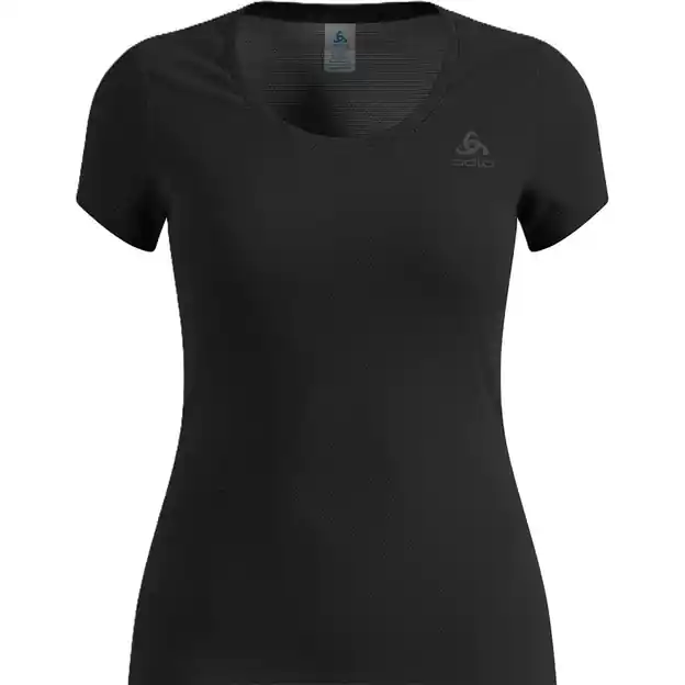 Odlo Active F-Dry Funktionsshirt Kurz Black Damen Saisonangebot