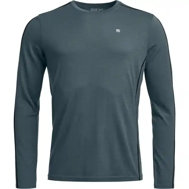 Ortovox 185 Rock‘n‘Wool Funktionsshirt Lang Dark Arctic Grey Herren Bestseller