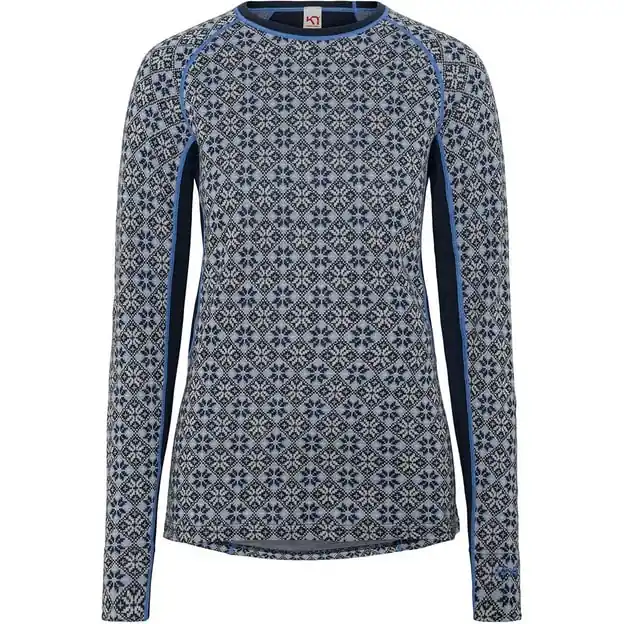 Kari Traa Rose Light Funktionsshirt Lang Dark Navy Blue Damen Preiswert
