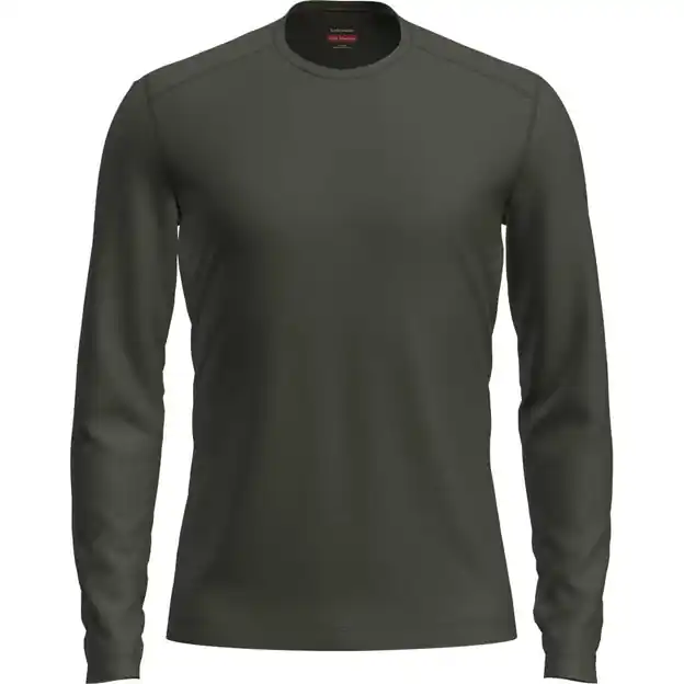 Icebreaker Tech Crewe Funktionsshirt Lang DK / Loden Herren Saisonangebot