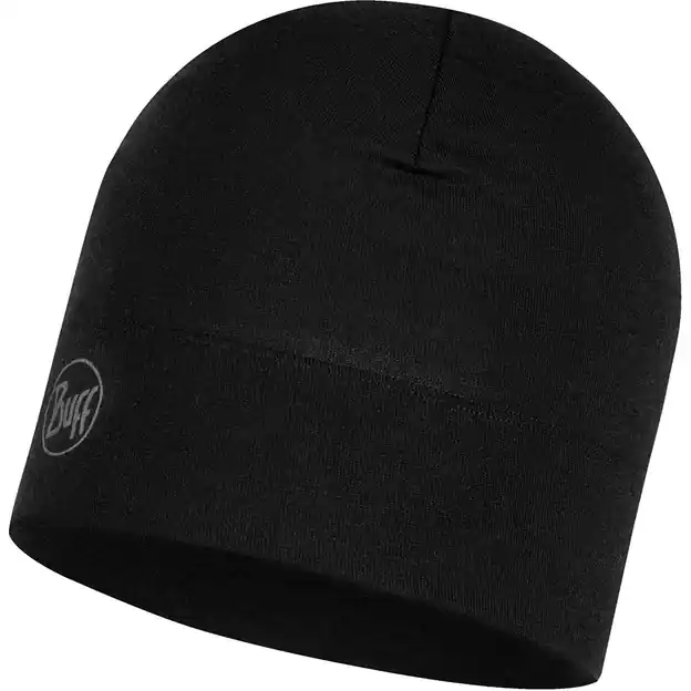 Bestseller Buff Merino Midweight Mütze Solid Black