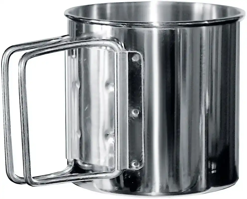 Kracherpreis Relags Edelstahlbecher Faltgriff 350ml