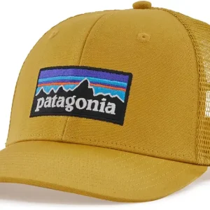 Patagonia P-6 Logo Trucker Hat - cabin gold Schnäppchen