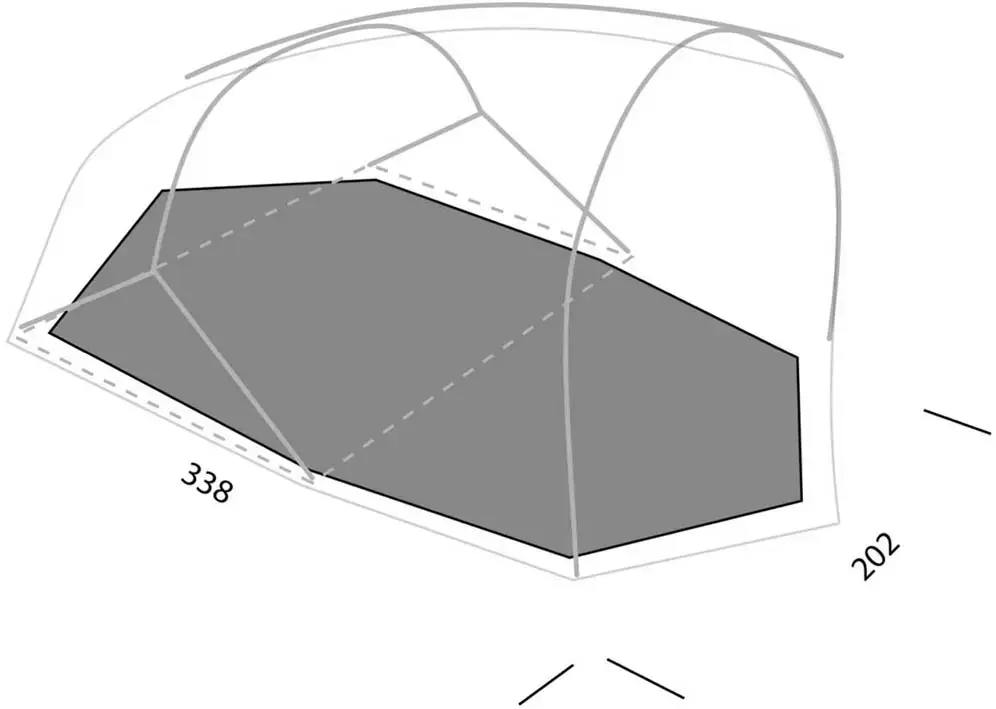 Markenprodukt Exped Footprint Outer Space II