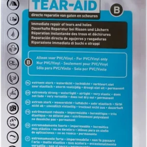Tear Aid Reparaturflicken - Typ B Garantierte Lieferung