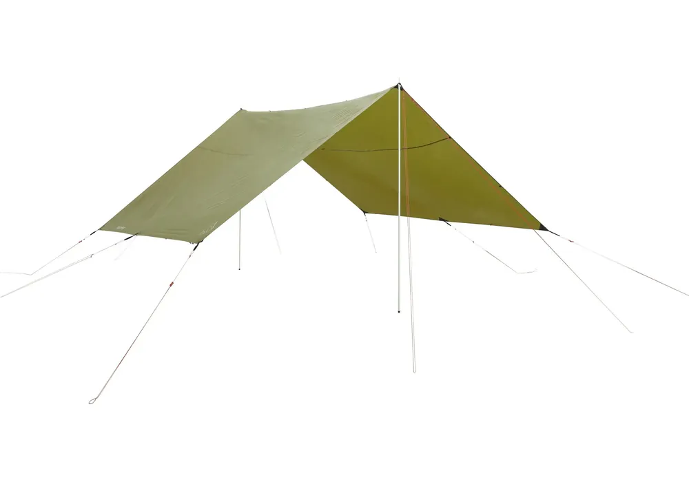 Solange Der Vorrat Reicht Nordisk Voss 14qm PU Tarp - dark olive