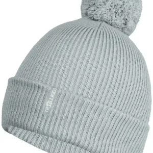 Trollkids Girls Holmenkollen Bobble Cap - grey Echt