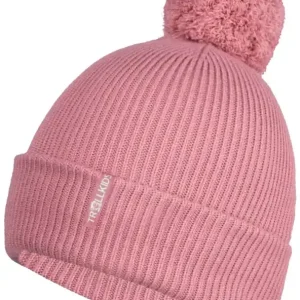 Trollkids Girls Holmenkollen Bobble Cap - rose Preisknaller