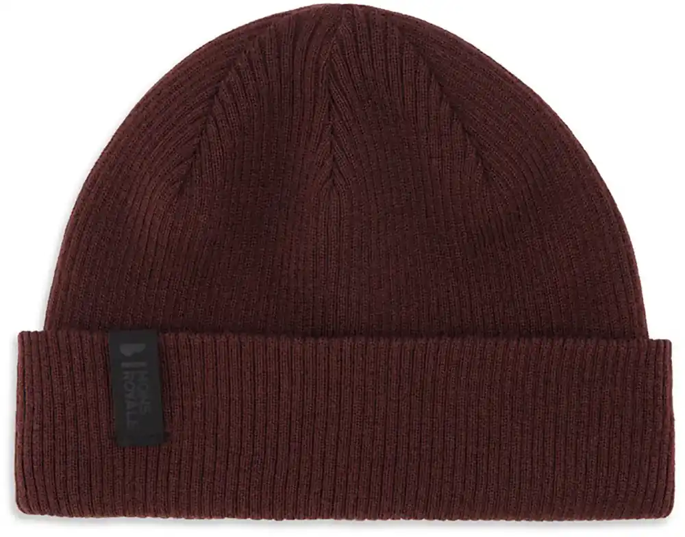 Letzte Chance Mons Royale McFish Beanie - dark chocolate