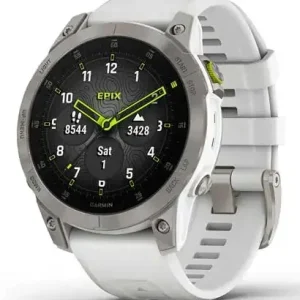 Garmin EPIX (Gen2) SAPPHIRE Schneeweiss/Titan Top-Seller