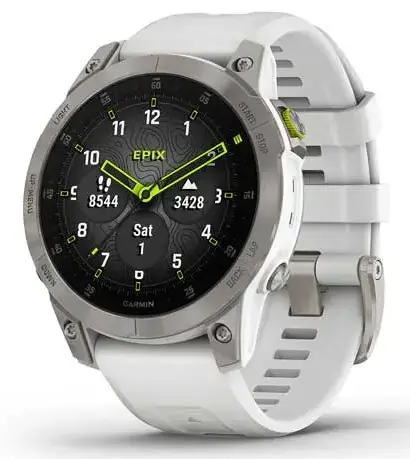 Garmin EPIX (Gen2) SAPPHIRE Schneeweiss/Titan Top-Seller