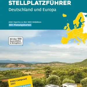 Saisonangebot ADAC Stellplatzführer 2022 Deutschland und Europa