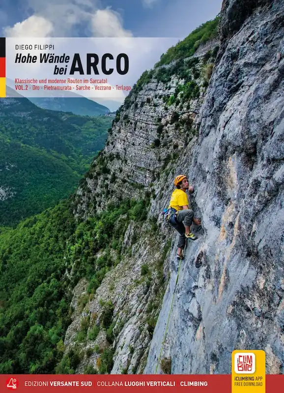 Sonderangebot Versante Sud Kletterführer HOHE WÄNDE ARCO - Band 2