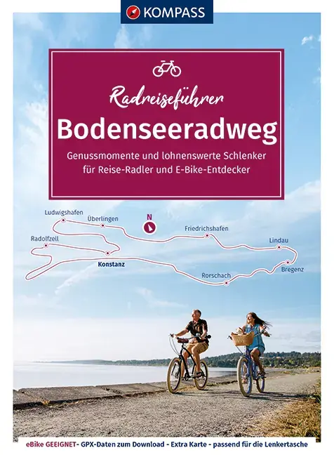 Must-Have Kompass-Verlag RadReiseFührer Bodenseeradweg