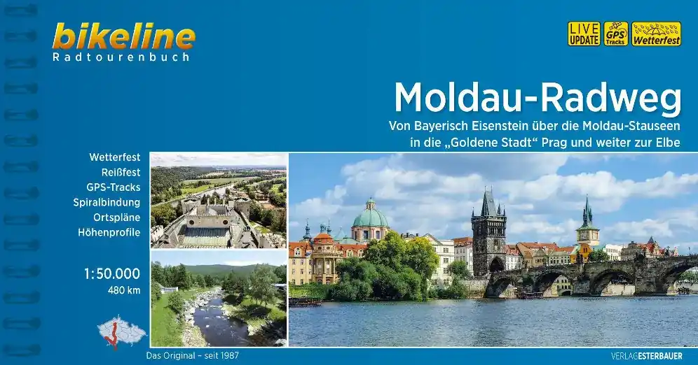 bikeline Moldau-Radweg Zertifiziert