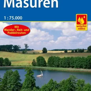 BVA BikeMedia Radwanderkarte Masuren Preiswert